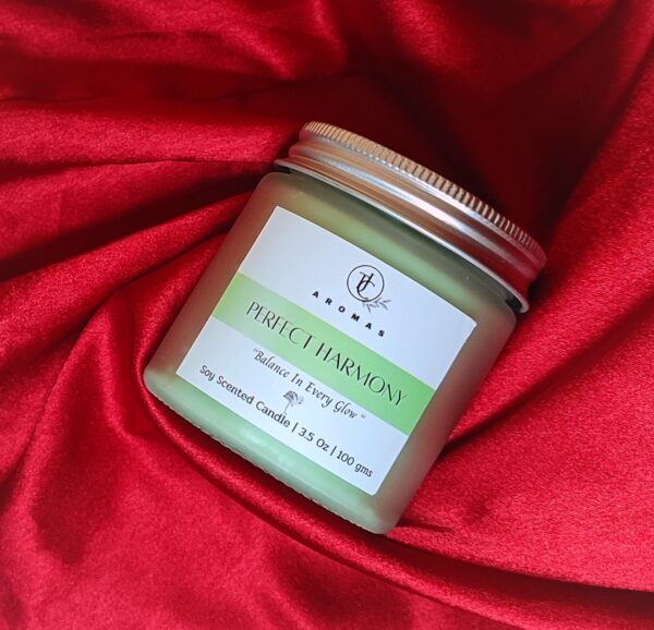 Perfect Harmony lemon grass scented candle