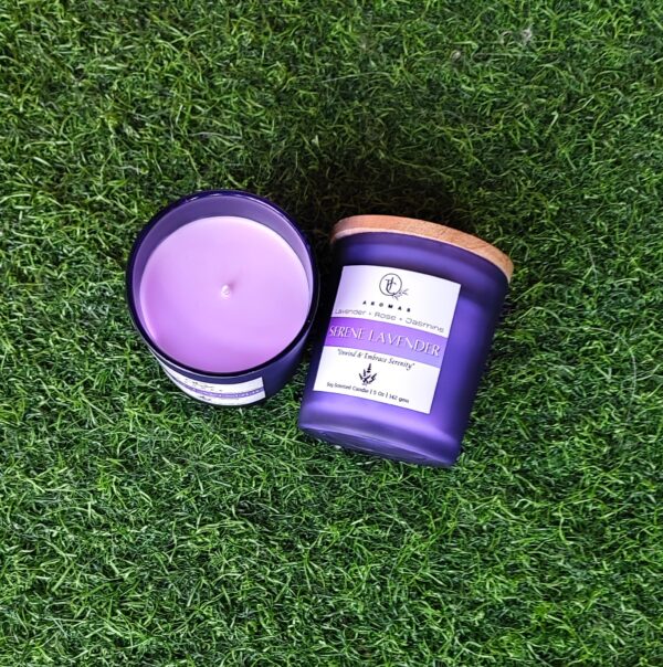 Serene Lavender Jar Candle