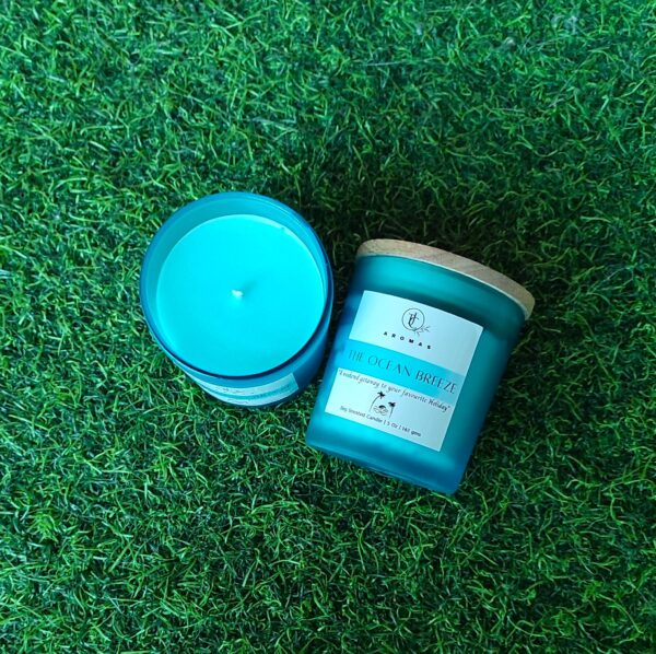 the ocean breeze scented candle