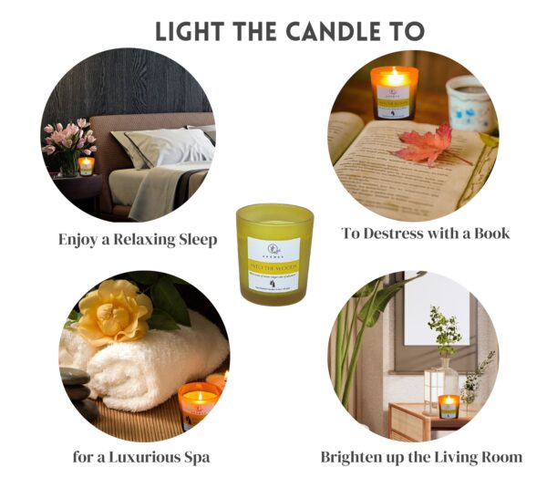 into the woods jar candle where to use