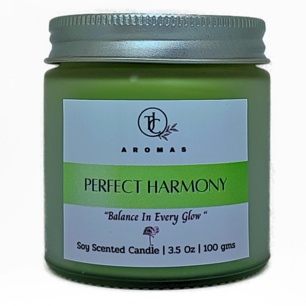 perfect harmony candle white bg