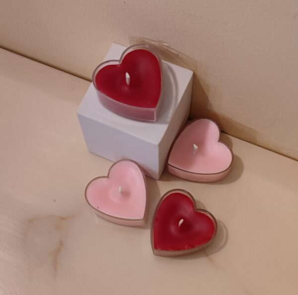 Heat shape tealight set