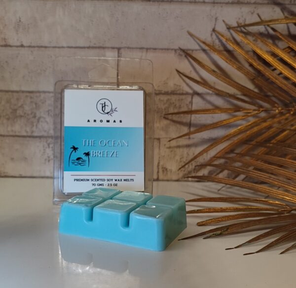 The ocean breeze wax melts